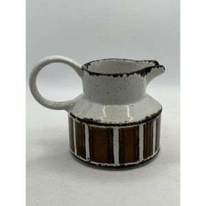 Vintage MCM Creamer Jug Vase Midwinter Stonehenge England Stratfordshire pottery